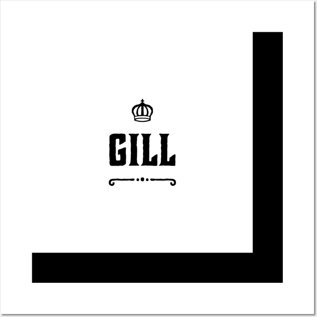 Gill is the name of a Jatt Tribe of Northern India and Pakistan Wall Art by PUTTJATTDA